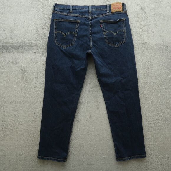 Levi's 541 Jeans Mens Size 38x30 (37x28 Actual) Blue Athletic Slightly Tapered - Picture 8 of 16